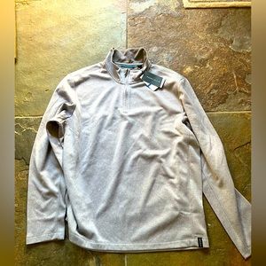 NEW WITH TAGS PERRY ELLIS XL QUARTER ZIP